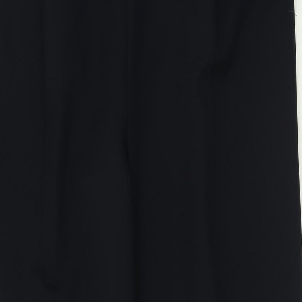 BM Womens Blue  Polyester Trousers  Size 16 L30 in Regular