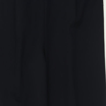 BM Womens Blue  Polyester Trousers  Size 16 L30 in Regular