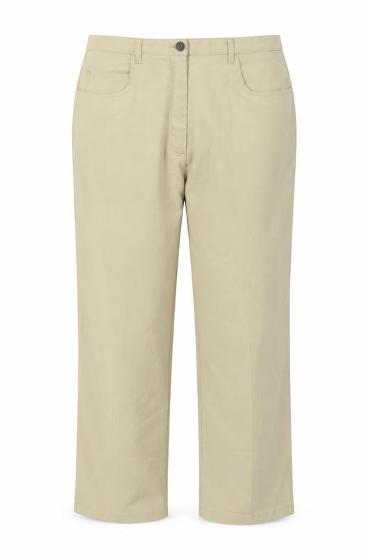 Womens UK Size 20 Mackays Regular Fit  Beige Trousers