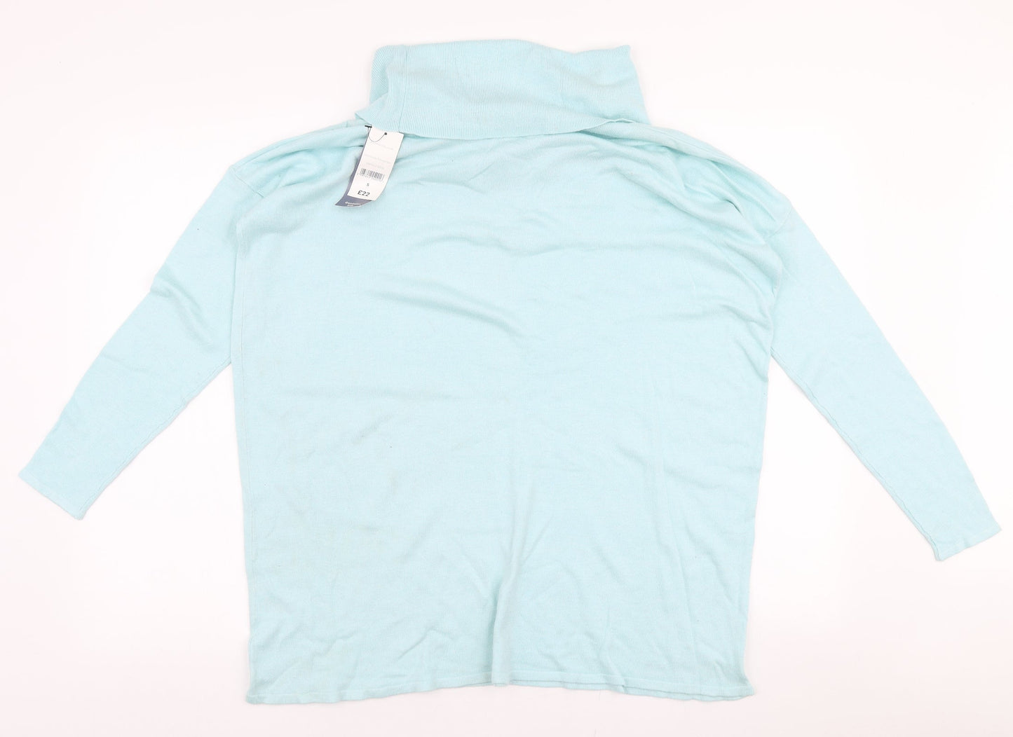 Womens UK Size S Bonmarche Blue Pullover Jumper