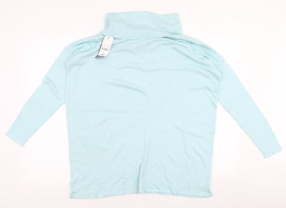 Womens UK Size S Bonmarche Blue Pullover Jumper