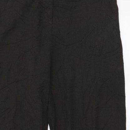 Womens UK Size 14 Per Una Regular Fit  Brown Trousers