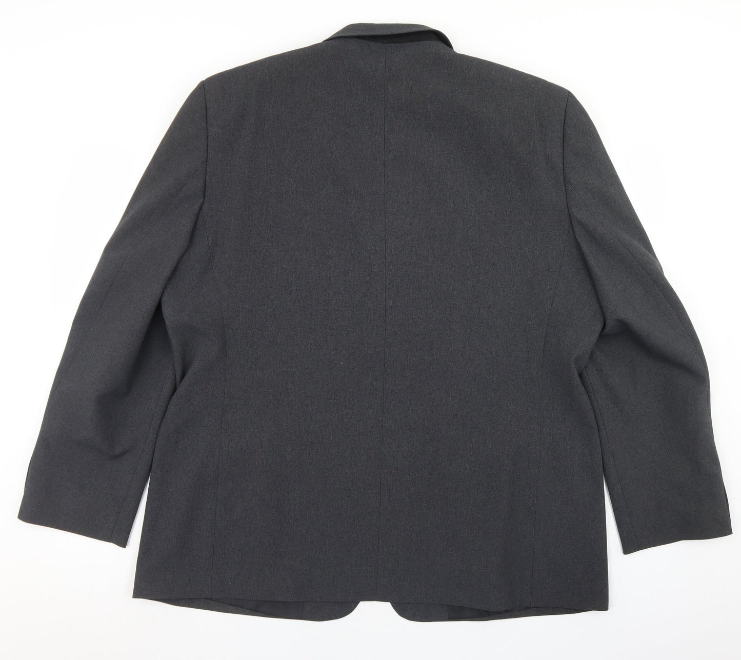 George Mens Grey  Polyester Jacket Blazer Size 46