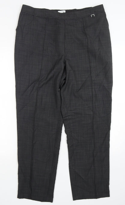 Womens UK Size 16 Marks and Spencer Regular Fit  Grey Trousers