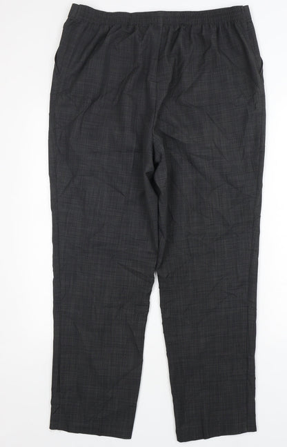 Womens UK Size 16 Marks and Spencer Regular Fit  Grey Trousers