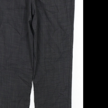 Womens UK Size 16 Marks and Spencer Regular Fit  Grey Trousers