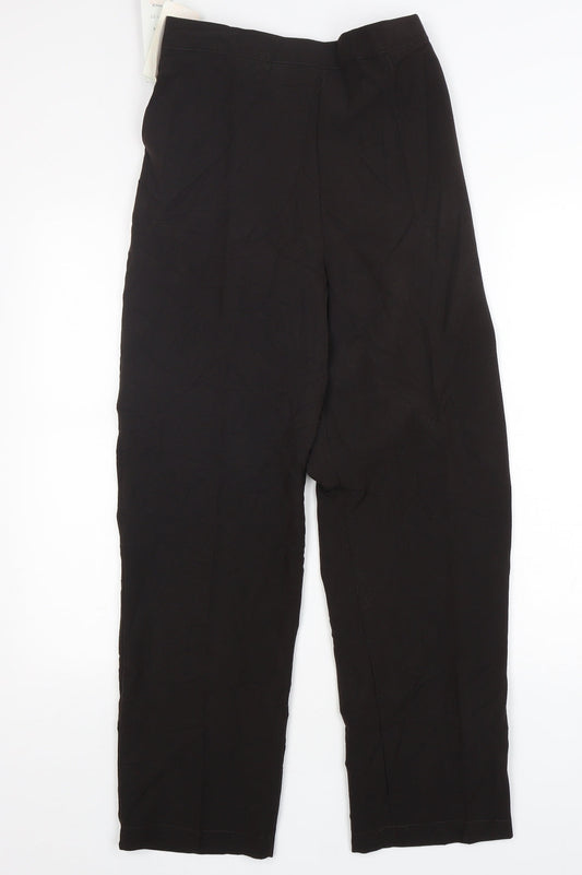 Preworn Mens Black  Polyester Trousers  Size 16 L29 in Regular