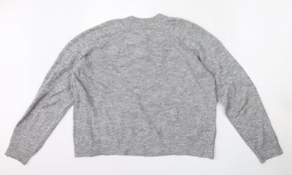 Womens UK Size 10 ASOS Grey Pullover Jumper