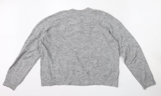 Womens UK Size 10 ASOS Grey Pullover Jumper