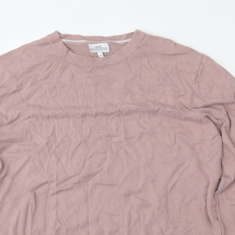 Womens UK Size M NEXT Pink Pullover Jumper