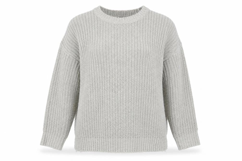Womens UK Size M New Look Grey Pullover Jumper