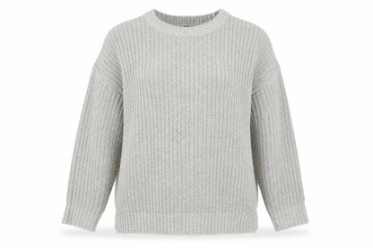 Womens UK Size M New Look Grey Pullover Jumper