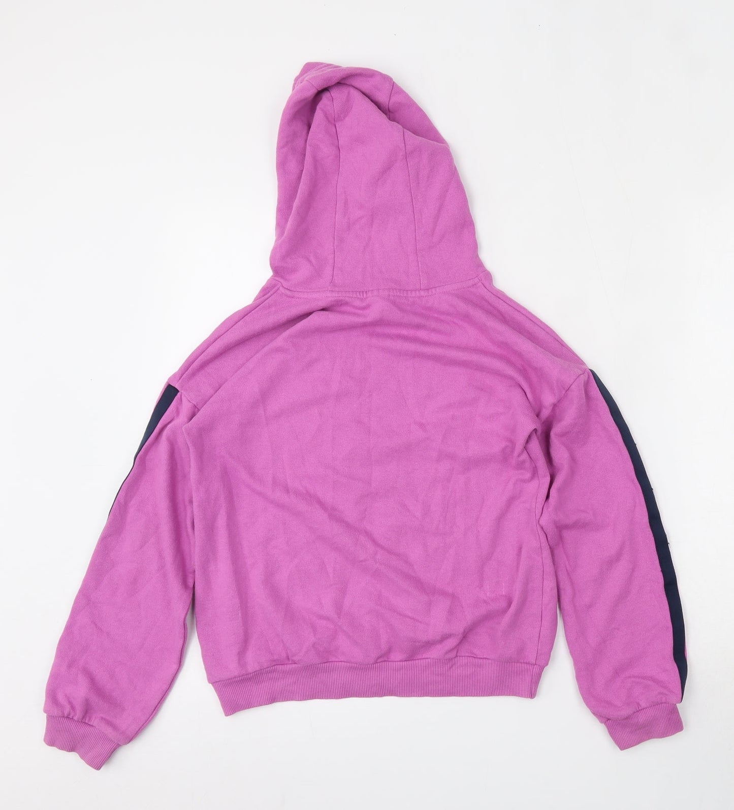 TU Girls Pink  Cotton Pullover Hoodie Size 11 Years