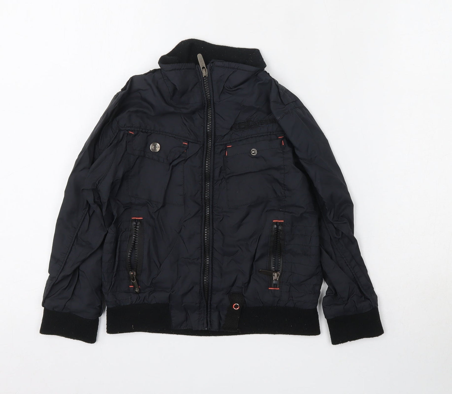 RBL Boys Black   Jacket  Size 3-4 Years  Zip