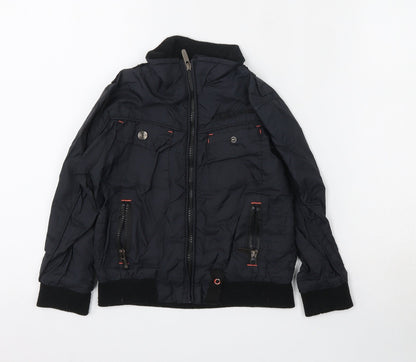RBL Boys Black   Jacket  Size 3-4 Years  Zip