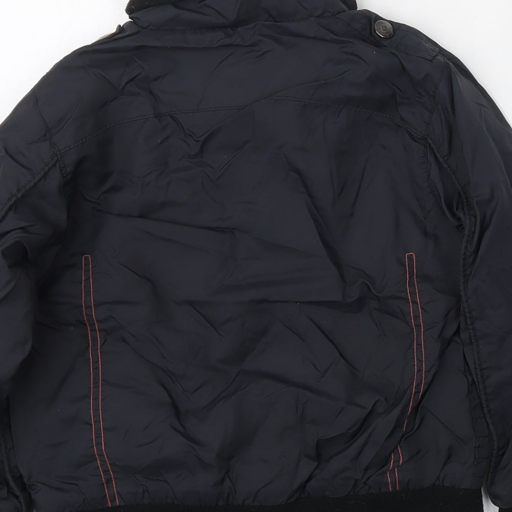 RBL Boys Black   Jacket  Size 3-4 Years  Zip