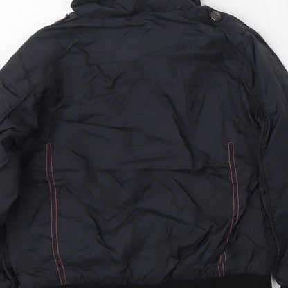 RBL Boys Black   Jacket  Size 3-4 Years  Zip