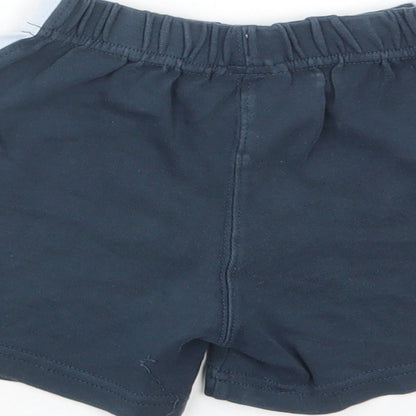 JoJo Maman Bébé Boys Blue  Cotton Sweat Shorts Size 3-4 Years  Regular