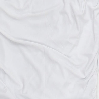 PRETTYLITTLETHING Womens White  Polyester Mini  Size 12  Off the Shoulder Pullover