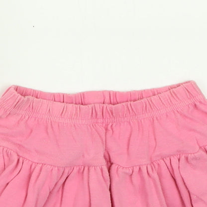 Adams Girls Pink  Polyester A-Line Skirt Size 2 Years  Regular Pull On