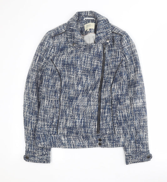 Matalan Womens Blue   Jacket  Size 12  Zip