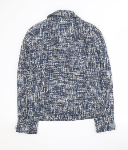 Matalan Womens Blue   Jacket  Size 12  Zip