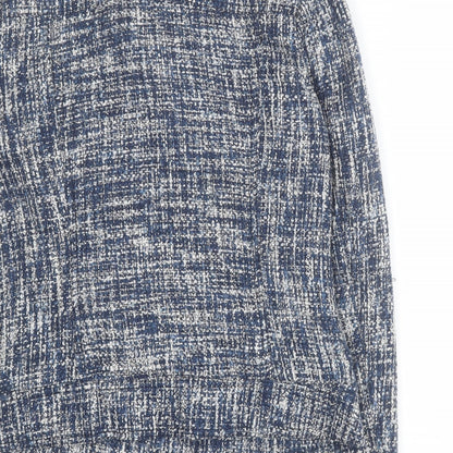 Matalan Womens Blue   Jacket  Size 12  Zip