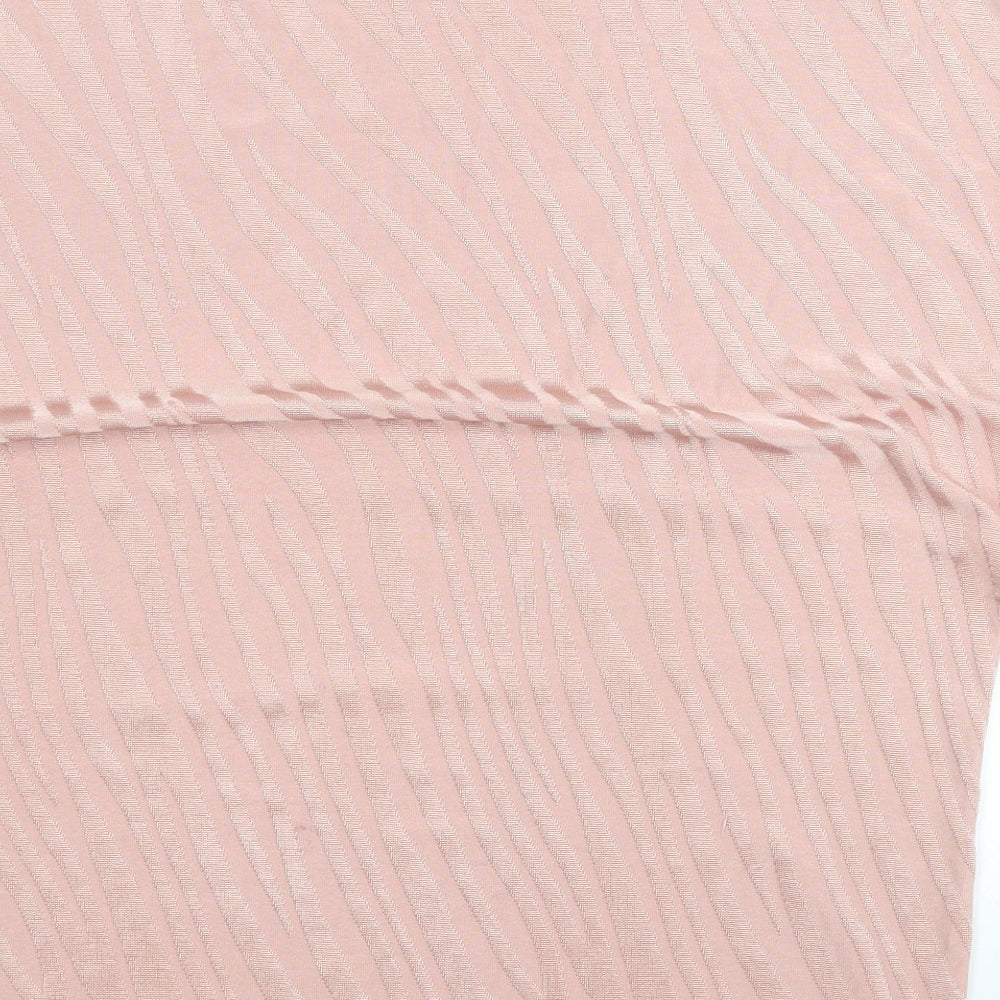 Womens UK Size 16 Dorothy Perkins Pink Basic T-Shirt