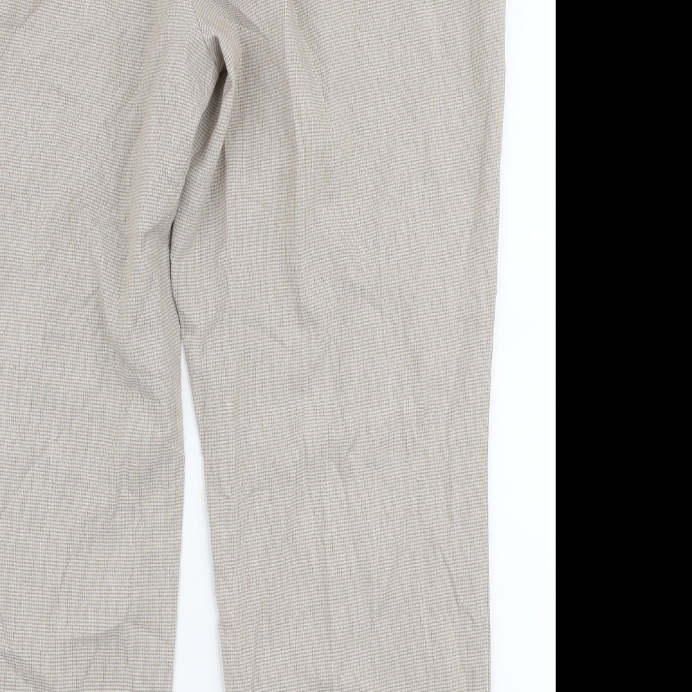 Womens UK Size 20 Marks and Spencer Regular Fit  Beige Trousers