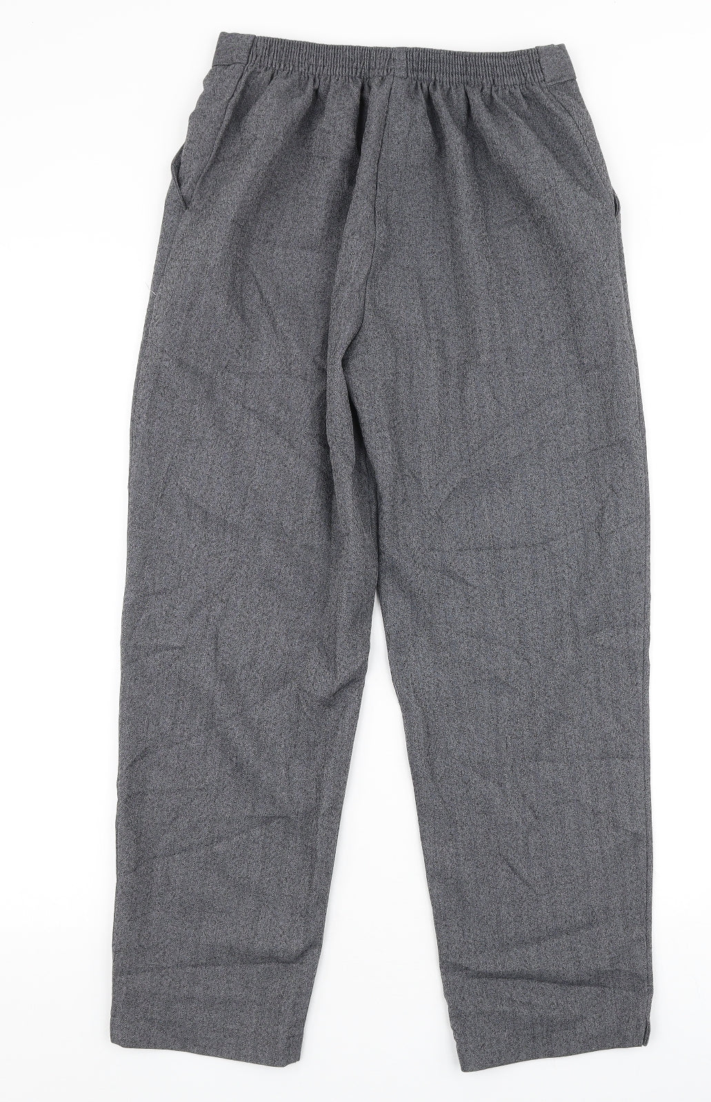 Autonomy Womens Grey  Polyester Dress Pants Trousers Size 12 L25 in Regular