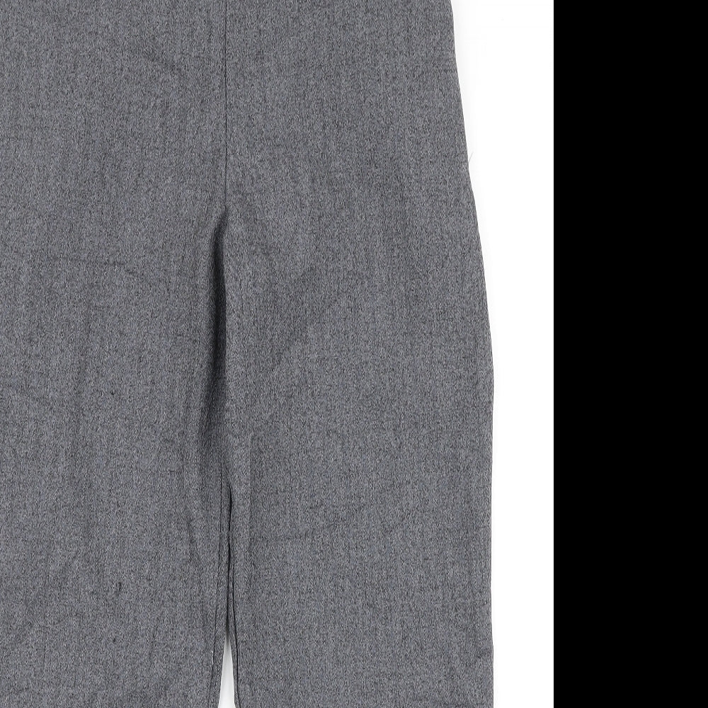 Autonomy Womens Grey  Polyester Dress Pants Trousers Size 12 L25 in Regular