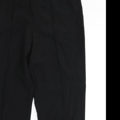 Womens UK Size 16 Vida Vi Regular Fit  Black Trousers