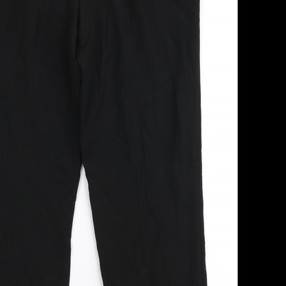 Womens UK Size 16 Vida Vi Regular Fit  Black Trousers