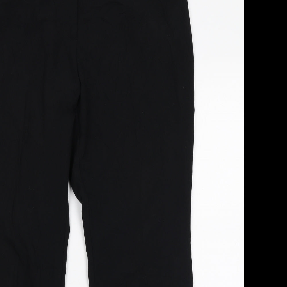 Womens UK Size 16 Marks and Spencer Regular Fit  Black Trousers