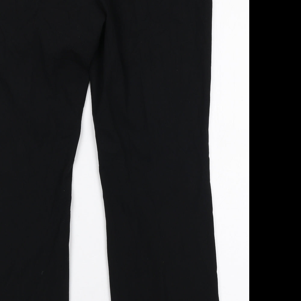 Womens UK Size 16 Marks and Spencer Regular Fit  Black Trousers