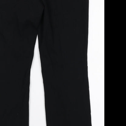 Womens UK Size 16 Marks and Spencer Regular Fit  Black Trousers