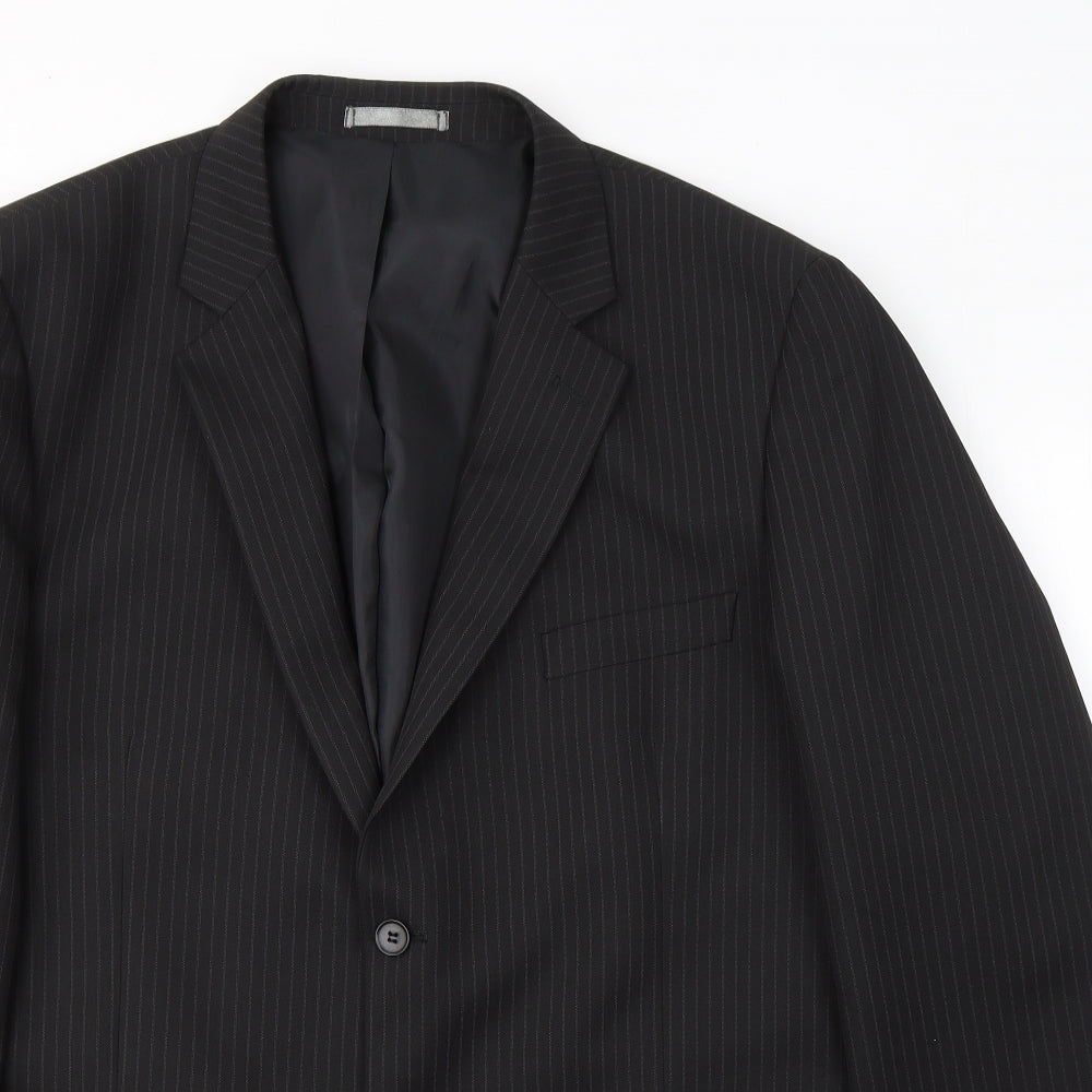 Mens UK Size XL Taylor & Wright Regular Black Suit Jacket