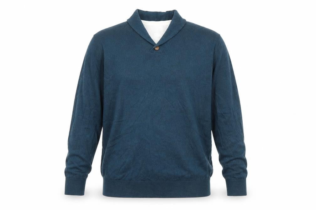 Mens UK Size XL Burton Blue Pullover Jumper