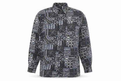 Mens UK Size M Living Green  Button-Up Long Sleeve Casual Shirt
