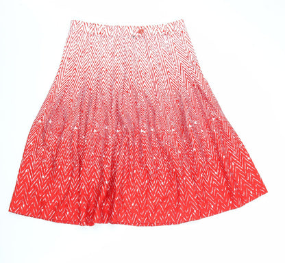 Womens UK Size 30 in Preworn Pleated  Skirt