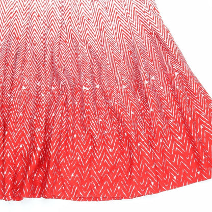 Womens UK Size 30 in Preworn Pleated  Skirt