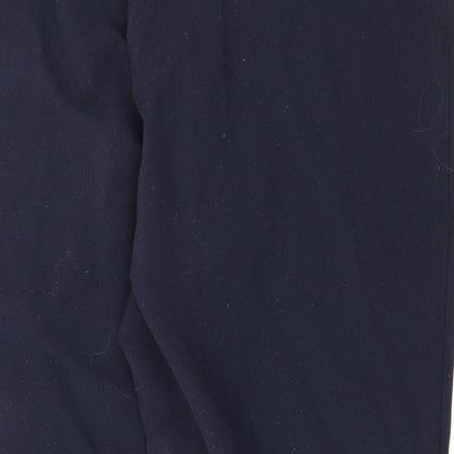Womens UK Size 18 Preworn Regular Fit  Blue Trousers