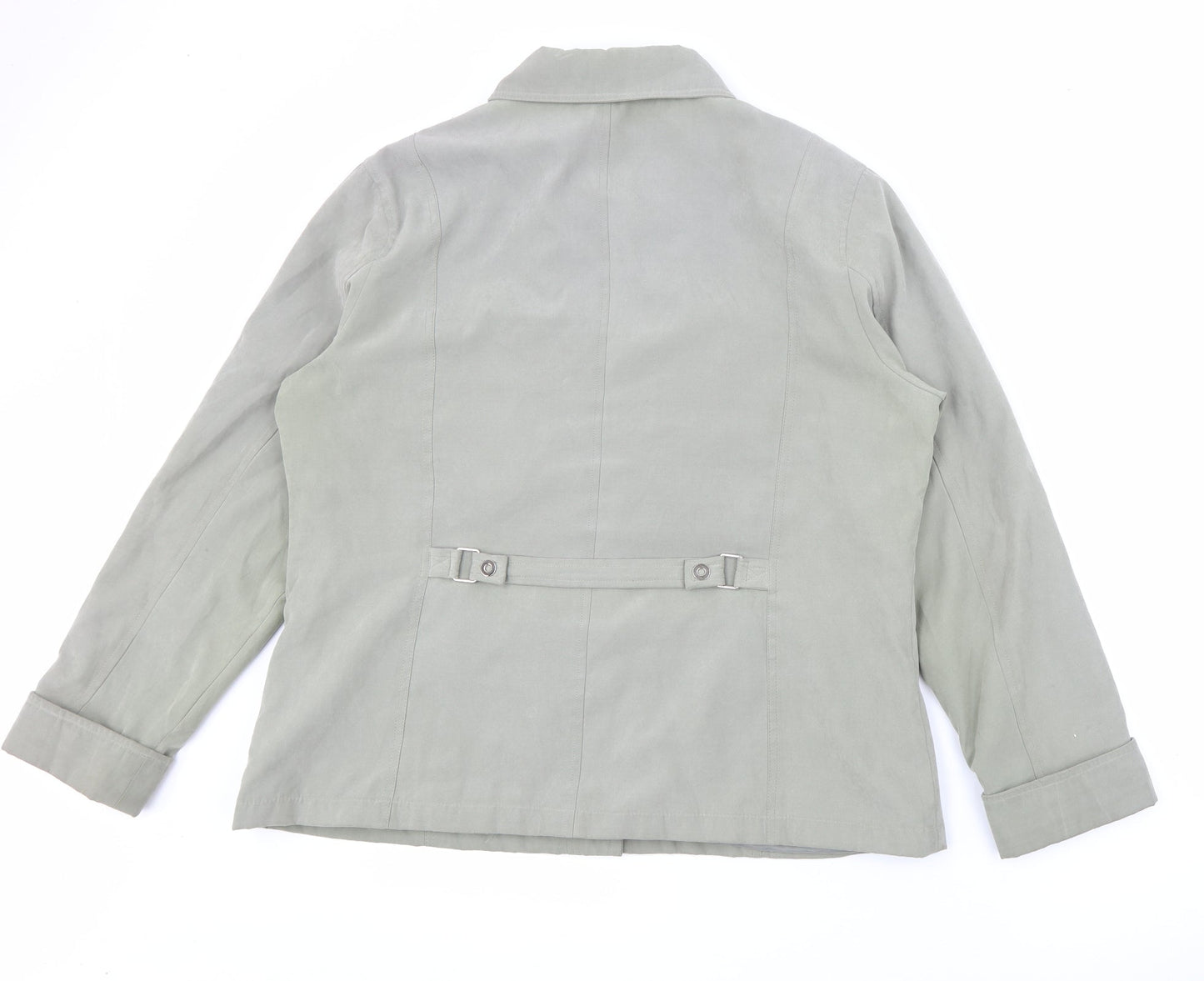 Womens UK Size 18 Finesse Green Jacket
