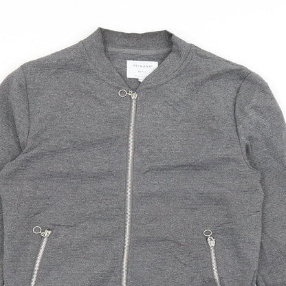 Primark Womens Grey   Jacket  Size S  Zip