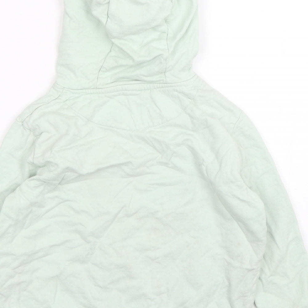 Jeff & Co Girls Green  Cotton Pullover Hoodie Size 7-8 Years   - Ballerina