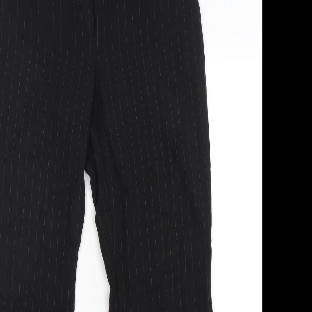 Womens UK Size 14 Marks and Spencer Regular Fit  Black Trousers