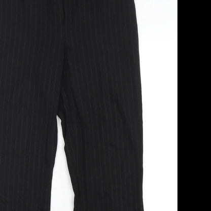 Womens UK Size 14 Marks and Spencer Regular Fit  Black Trousers