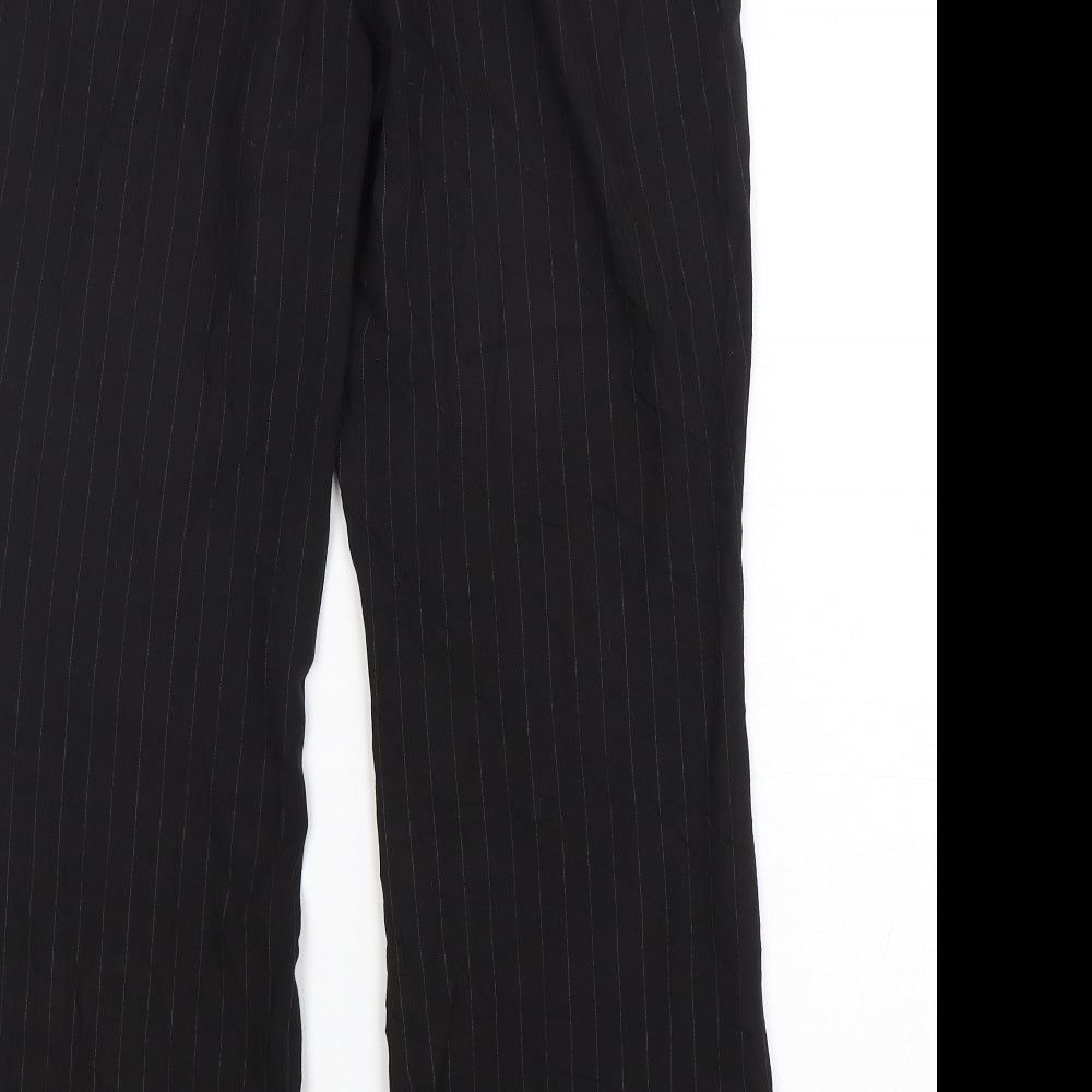 Womens UK Size 14 Marks and Spencer Regular Fit  Black Trousers
