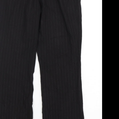 Womens UK Size 14 Marks and Spencer Regular Fit  Black Trousers