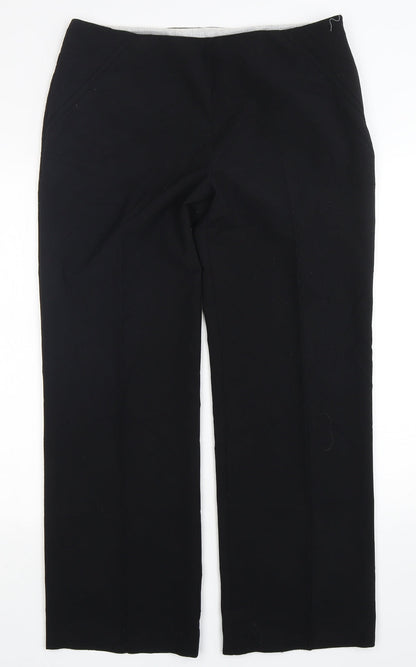 Womens UK Size 36 in Marks and Spencer Regular Fit  Black Trousers